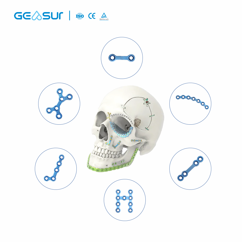 2.0 & 1.0 Maxillofacial Mini Plate Set