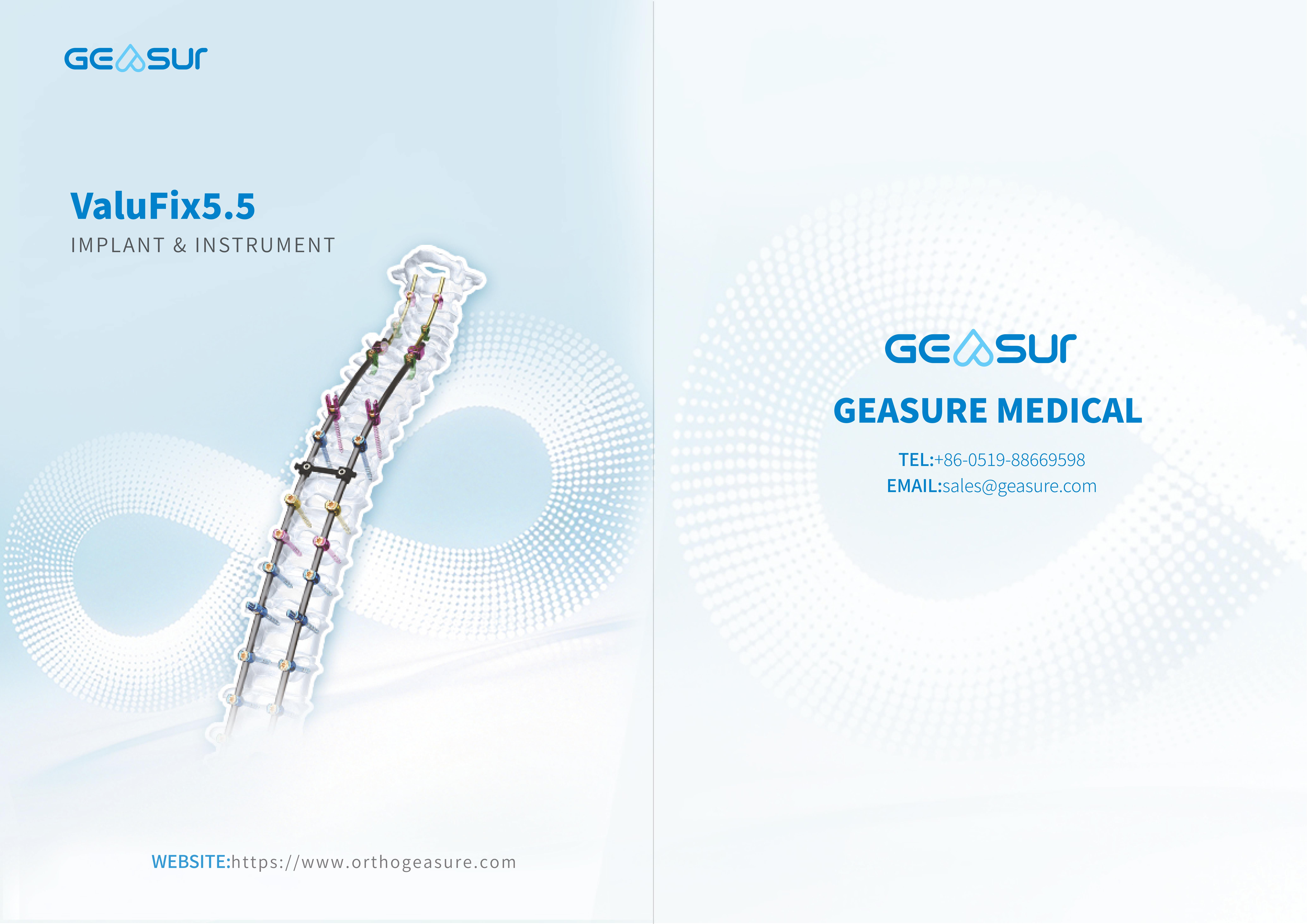 5.5 pedicle screw catalog