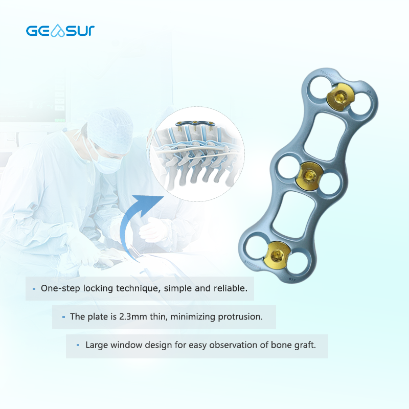 Anterior cervical plate