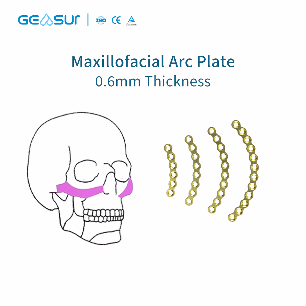 1.5 & 0.6 Maxillofacial micro plate set 