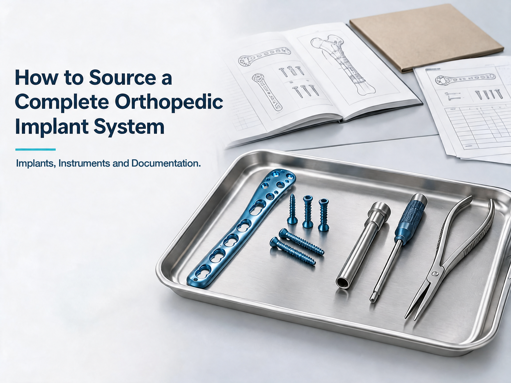 How to Source a Complete Orthopedic Implant System: Implants, Instruments and Documentation