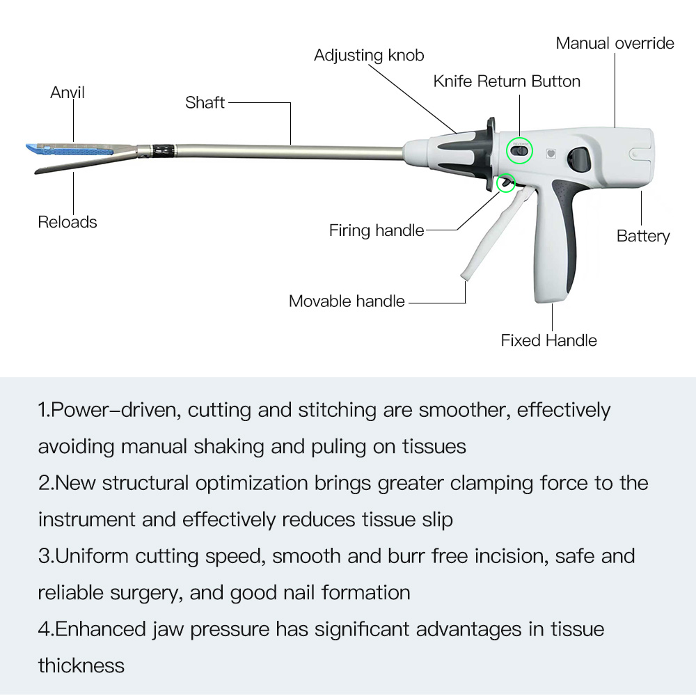 Electric Endoscopic Cutter Stapler